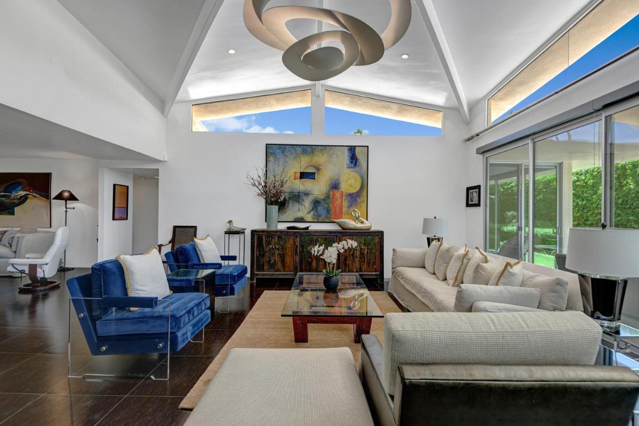 Canyon Palms Estate- Ultra-Luxe, Pool, Spa, Firepit, Outdoor Kitchen & More Palm Springs Exterior photo