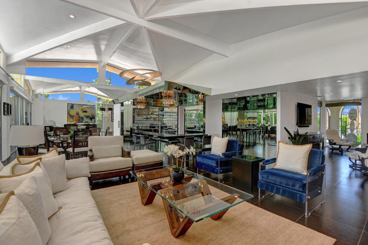 Canyon Palms Estate- Ultra-Luxe, Pool, Spa, Firepit, Outdoor Kitchen & More Palm Springs Exterior photo