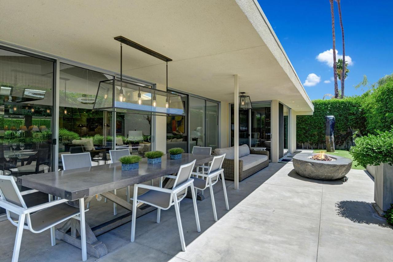 Canyon Palms Estate- Ultra-Luxe, Pool, Spa, Firepit, Outdoor Kitchen & More Palm Springs Exterior photo
